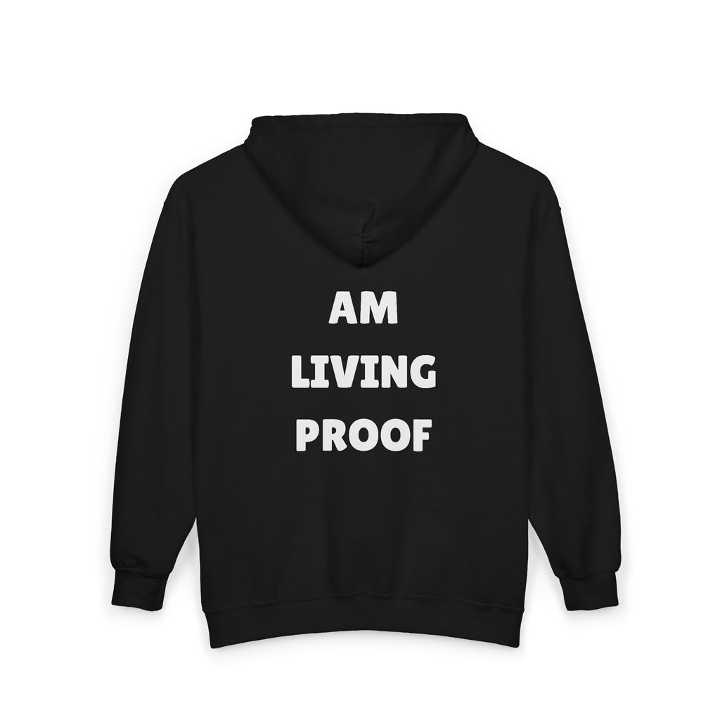 Full Zip Hooded Sweatshirt - Jesus Saves Design