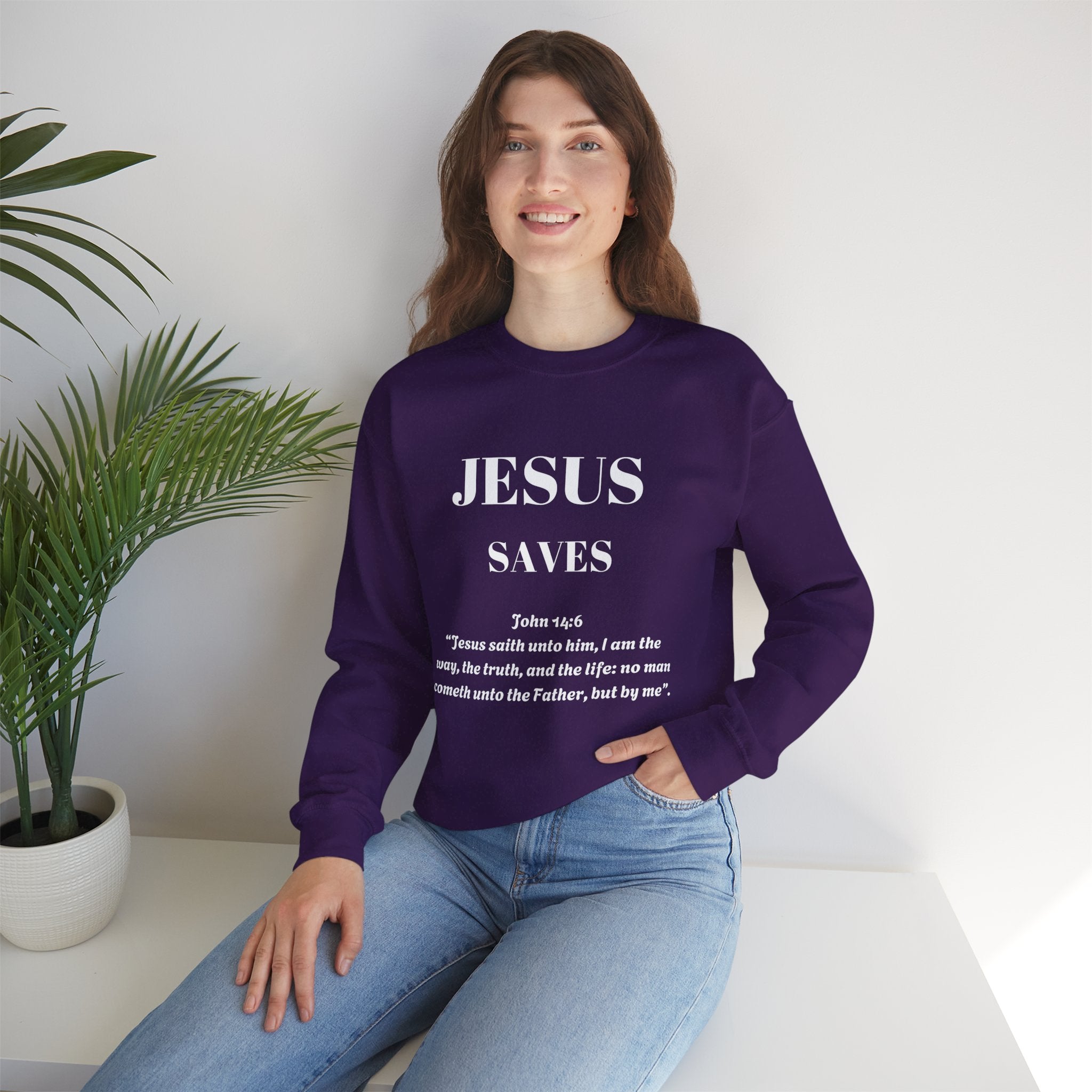 Sweatshirt - Jesus Saves