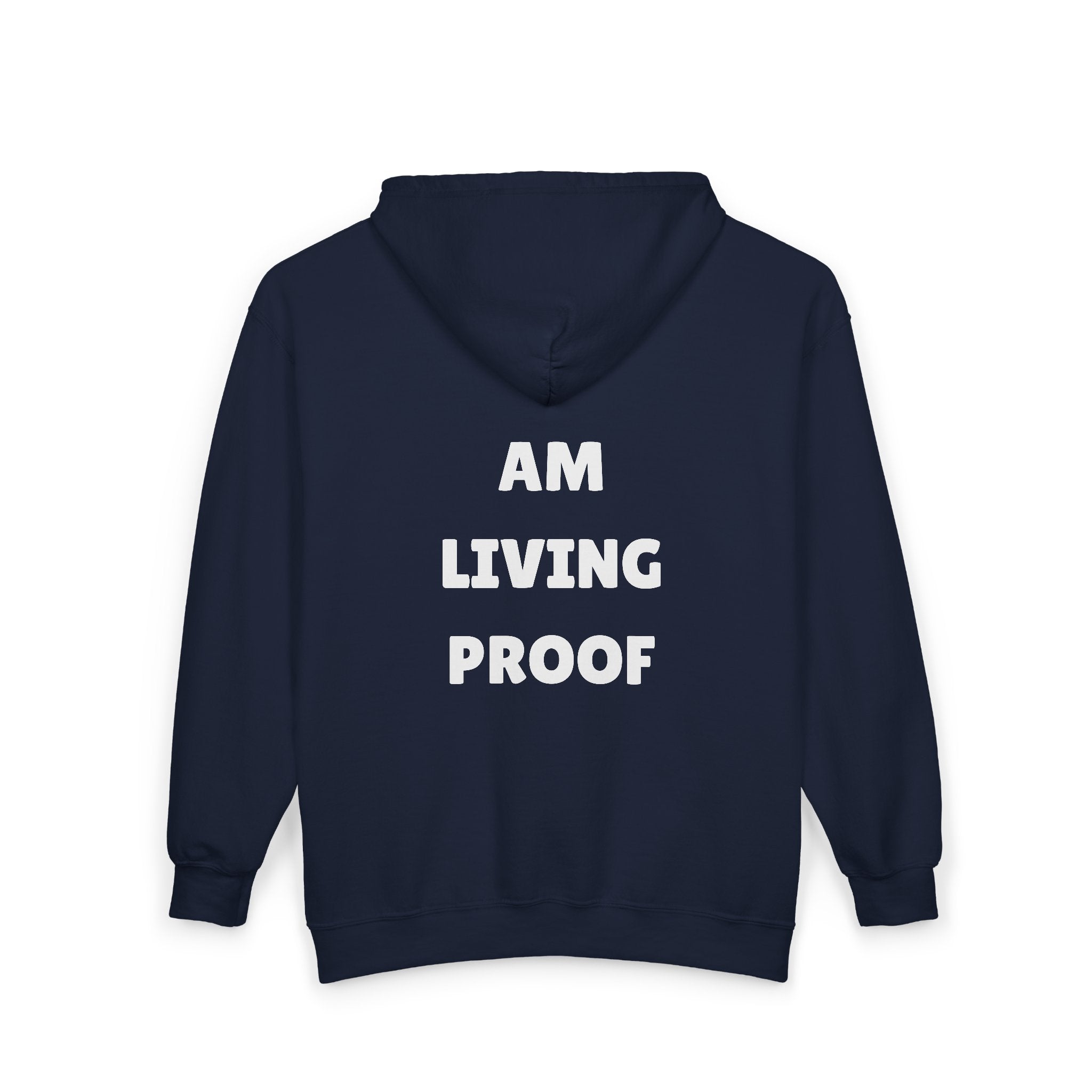 Full Zip Hooded Sweatshirt - Jesus Saves Design