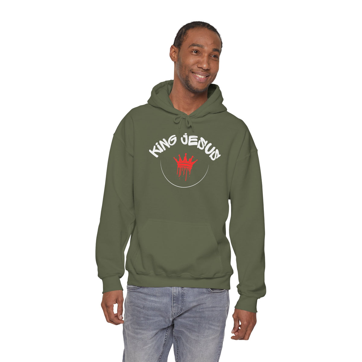 Christian Hoodie - King Jesus Design
