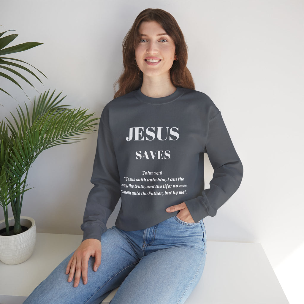 Sweatshirt - Jesus Saves