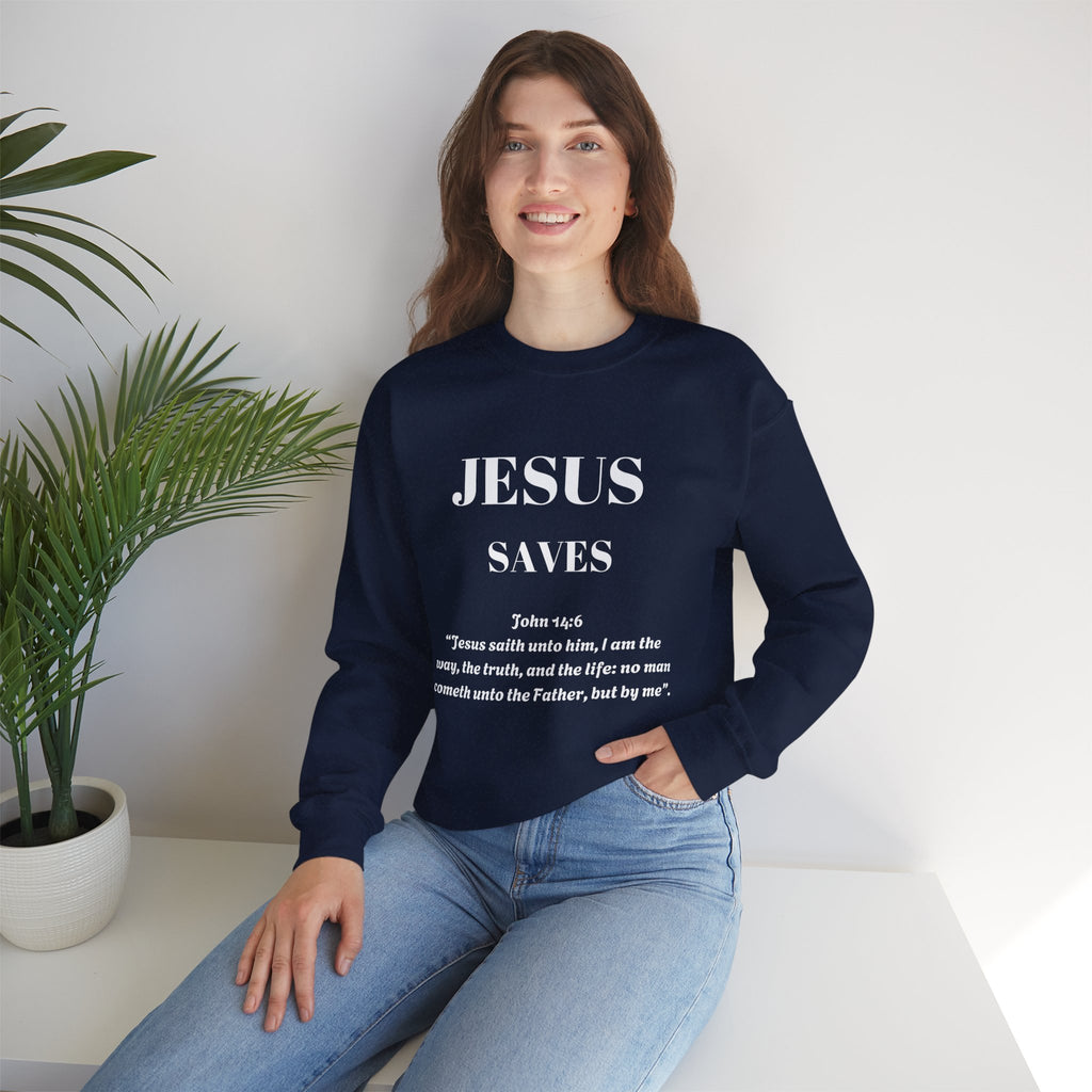 Sweatshirt - Jesus Saves