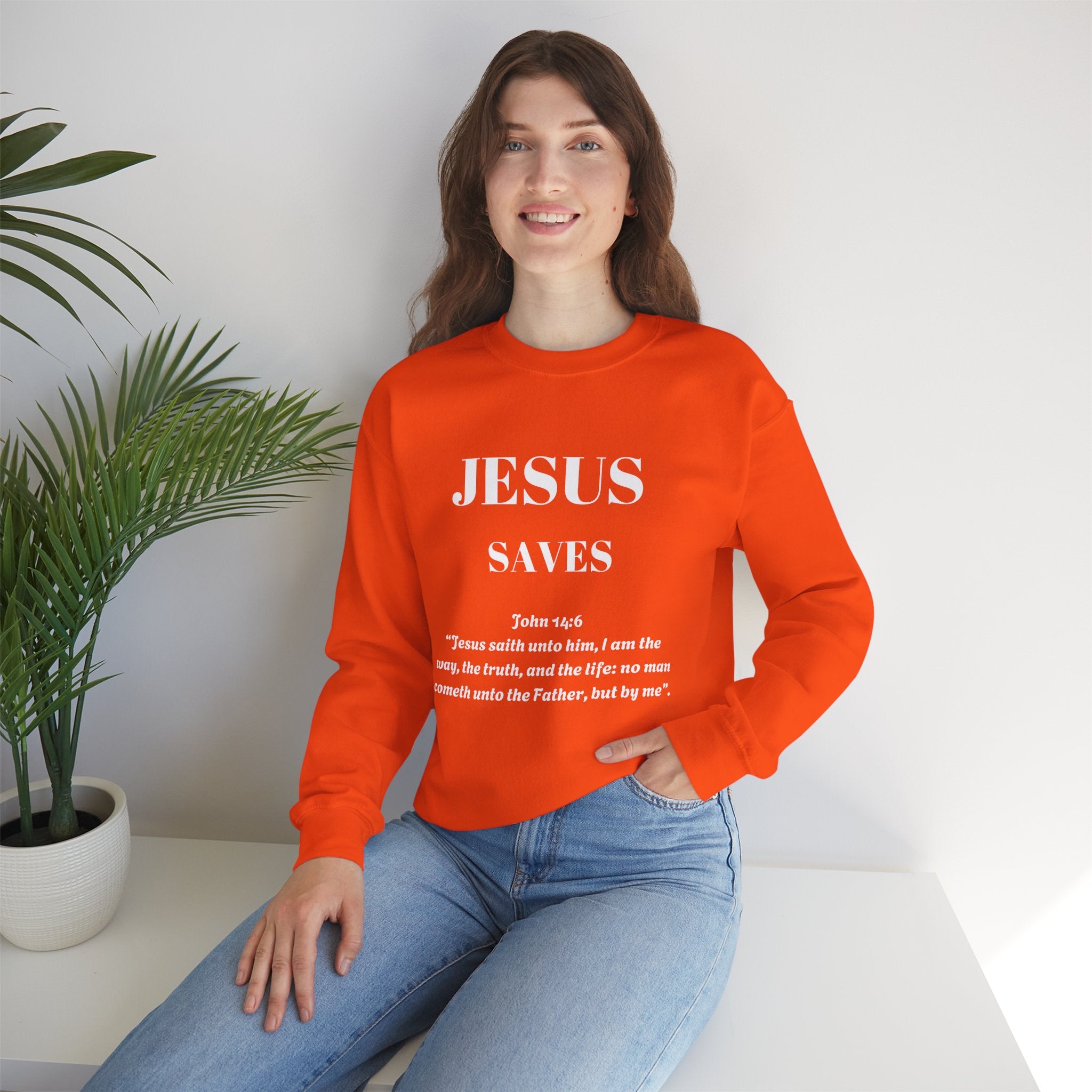 Sweatshirt - Jesus Saves