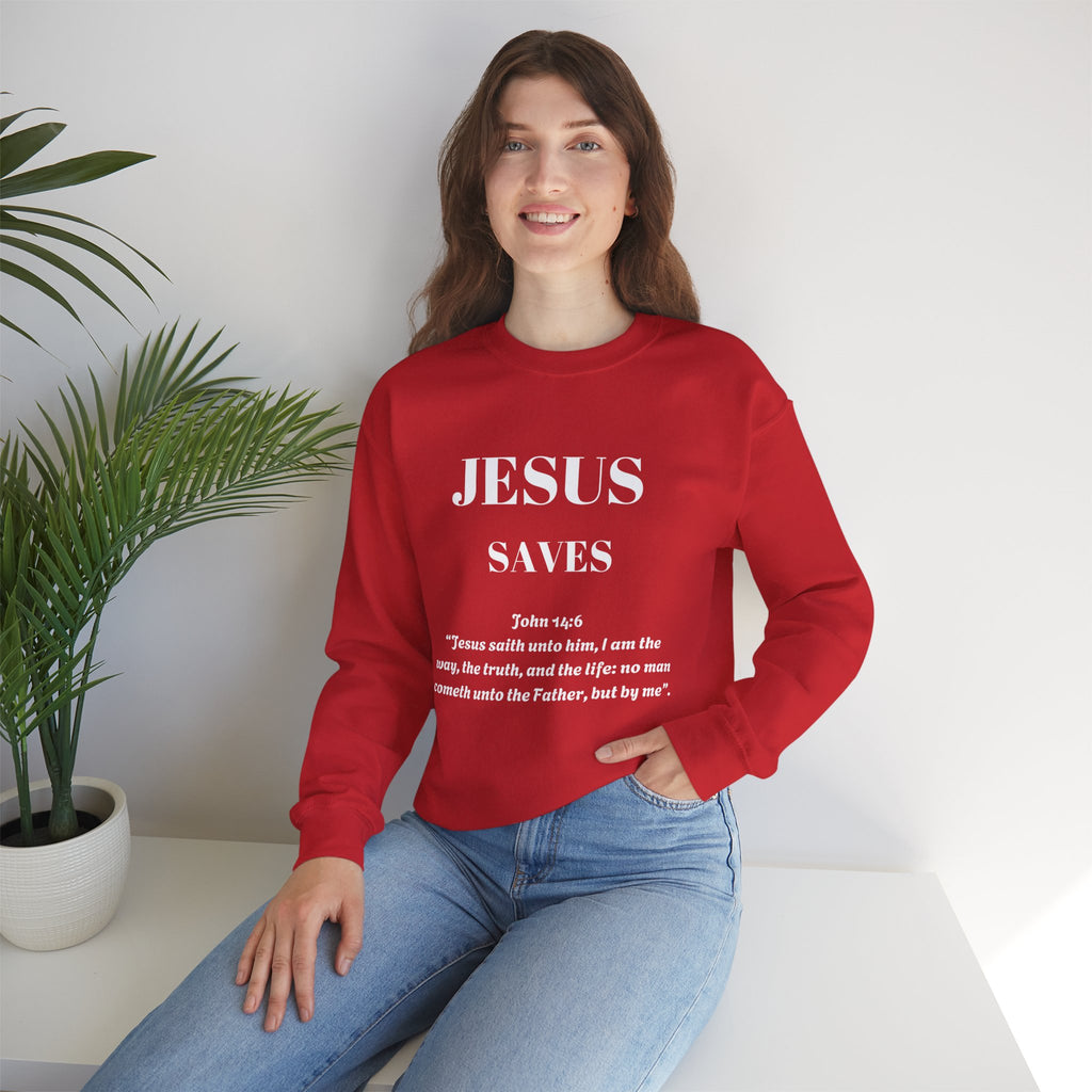 Sweatshirt - Jesus Saves