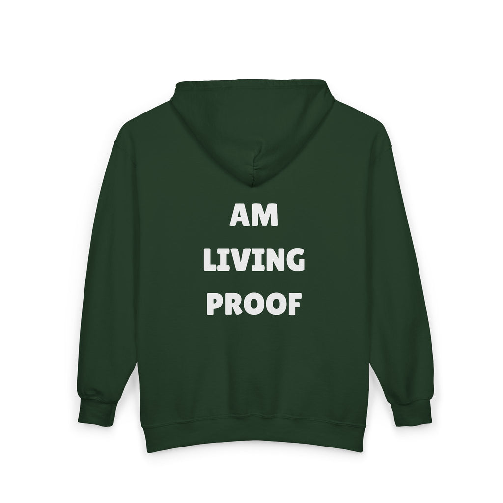 Full Zip Hooded Sweatshirt - Jesus Saves Design