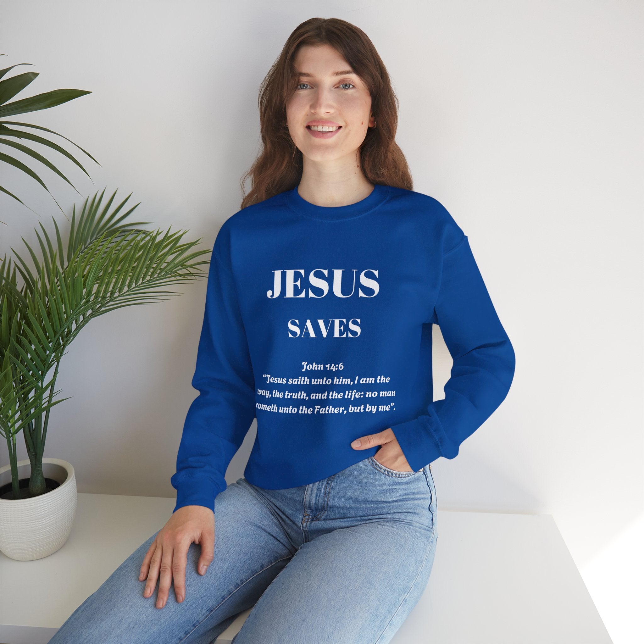 Sweatshirt - Jesus Saves